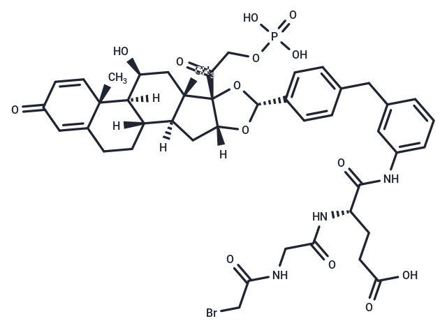 Glucocorticoid receptor agonist-1 phosphate Gly-Glu-Br