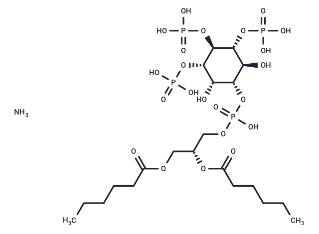 PtdIns-(3,4,5)-P3 (1,2-dihexanoyl) (ammonium salt)