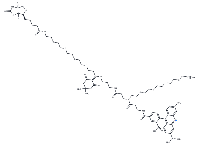 Dde Biotin-PEG4-TAMRA-PEG4 Alkyne