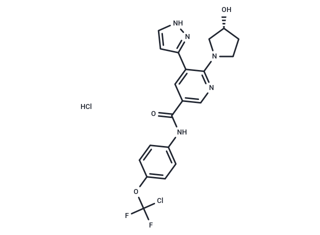 Asciminib hydrochloride