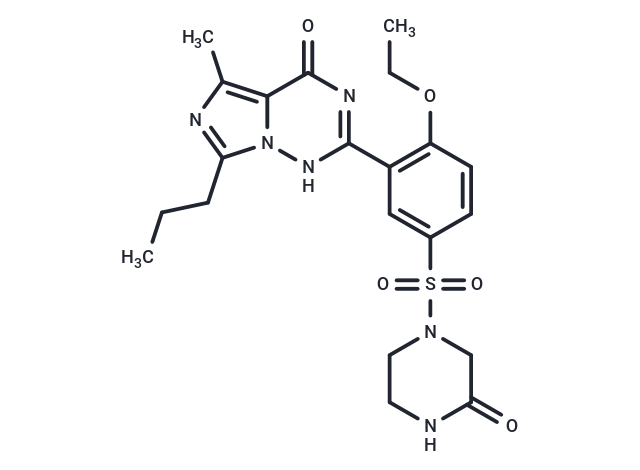 Vardenafil oxopiperazine