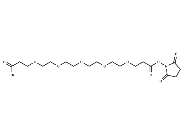 Acid-C2-PEG4-C2-NHS ester