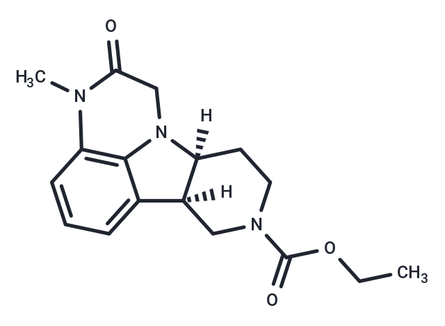 (6bR,10aS)-Ethyl 3-methyl-2-oxo-2,3,6b,7,10,10a-hexahydro-1H-pyrido[3',4':4,5]pyrrolo[1,2,3-de]quinoxaline-8(9H)-carboxylate