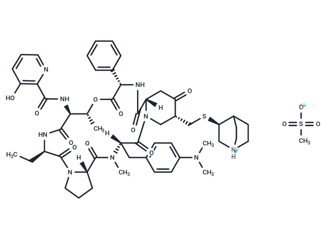 Quinupristin (mesylate) (120138-50-3 free base)