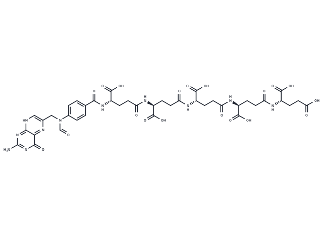 10-Formylpteroylpentaglutamate