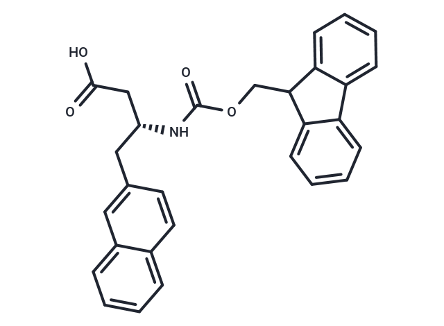 (R)-3-((((9H-Fluoren-9-yl)methoxy)carbonyl)amino)-4-(naphthalen-2-yl)butanoic acid