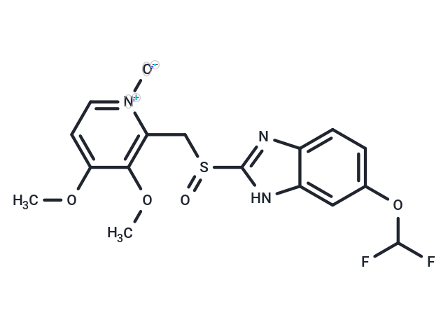 2-(((6-(Difluoromethoxy)-1H-benzo[d]imidazol-2-yl)sulfinyl)methyl)-3,4-dimethoxypyridine 1-oxide