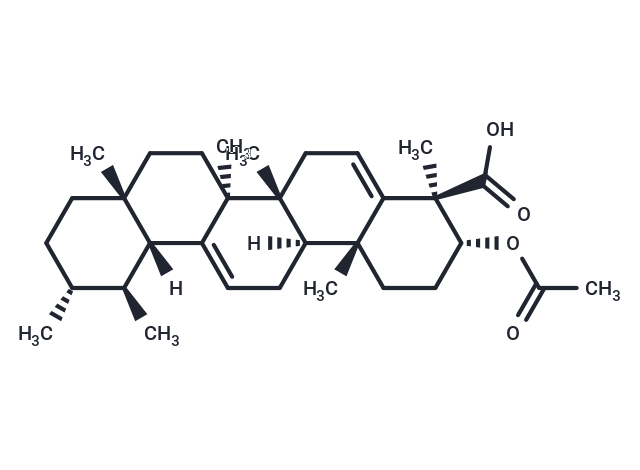 3α-Acetoxyurs-5:12-dien-24-oic acid