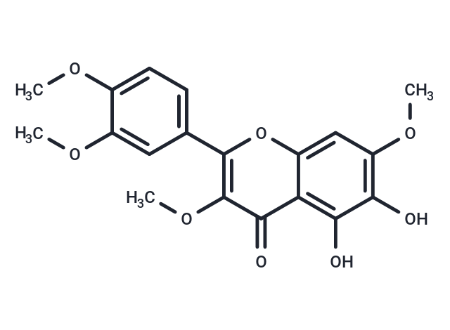 5,6-Dihydroxy-3,7,3',4'-tetramethoxyflavone