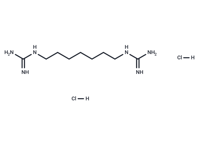 1-(7-carbamimidamidoheptyl)guanidine 2HCl