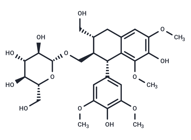 (+)-Lyoniresinol 9'-O-glucoside