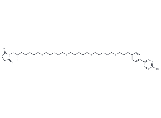 Methyltetrazine-PEG8-NHS ester