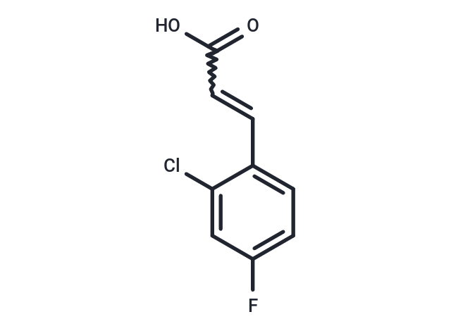 2-Chloro-4-fluorocinnamic acid