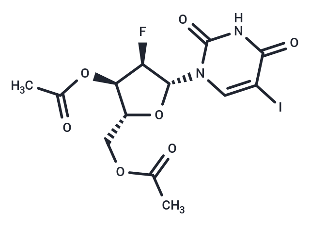 3',5'-Di-O-acetyl-2'-deoxy-2'-fluoro-5-iodouridine