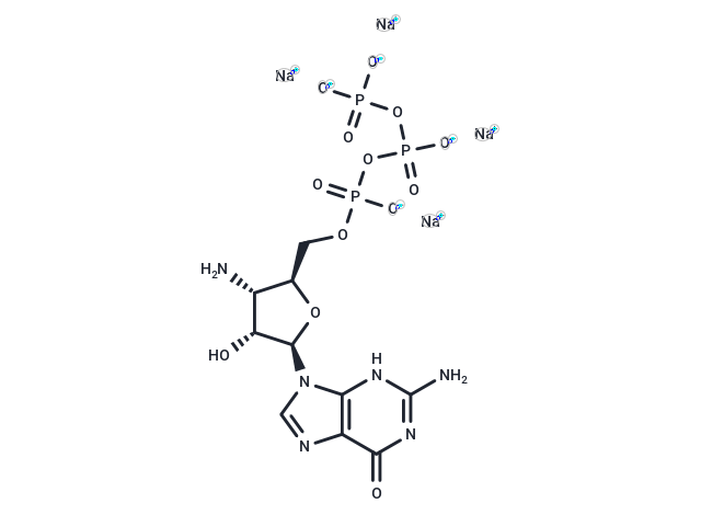 3'-Amino-3'-deoxyguanosine-5'-O-triphosphate sodium