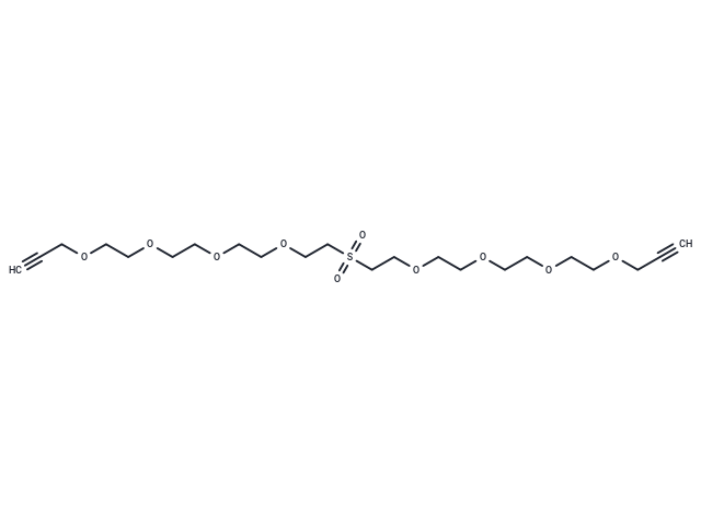 Propargyl-peg3-sulfone-peg3-propargyl