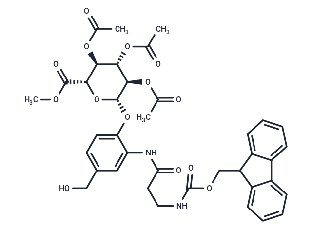 Me-triacetyl-β-D-glucopyranuronate-Ph-CH2OH-Fmoc