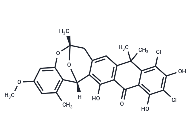 Bischloroanthrabenzoxocinone