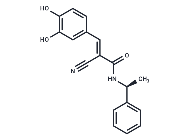 Tyrphostin B44, (+) enantiomer