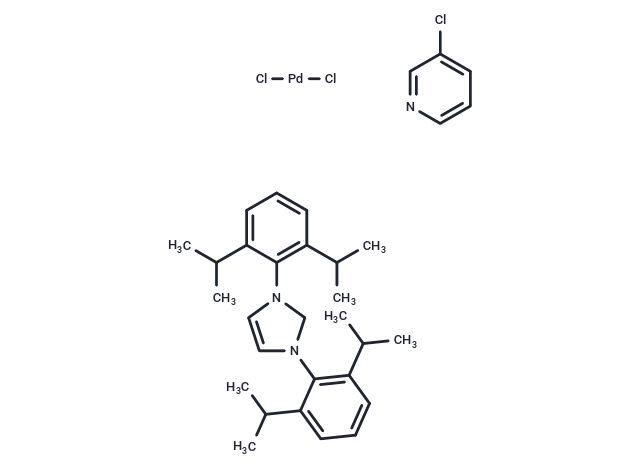 (1,3-Bis(2,6-diisopropylphenyl)imidazolidene) ( 3-chloropyridyl)  palladium(II) dichloride