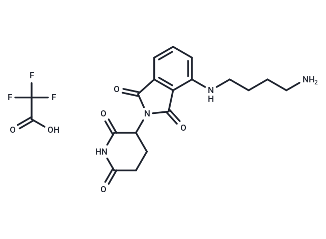 Thalidomide-NH-C4-NH2 TFA