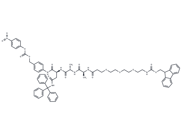 Fmoc-PEG3-Ala-Ala-Asn(Trt)-PAB-PNP