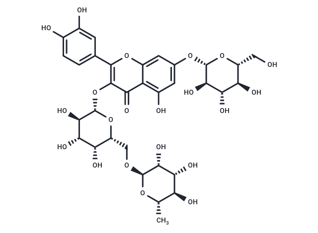 Quercetin 3-O-robinoside-7-O-glucoside