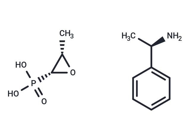 Phosphonomycin (R)-1-phenethylamine salt