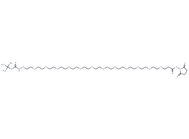 t-Boc-Aminooxy-PEG12-NHS ester