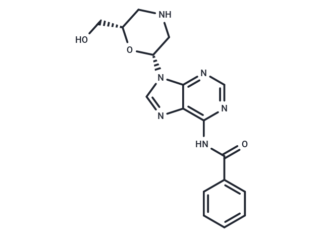 N6-Benzoyl-7’-OH-morpholino adenosine