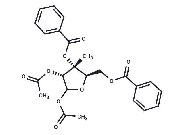 1,2-Di-O-acetyl-3,5-di-O-benzoyl-3-beta-C-methyl-D-ribofuranose