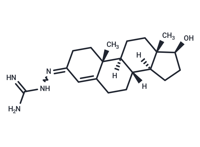 Testosterone, amidinohydrazone