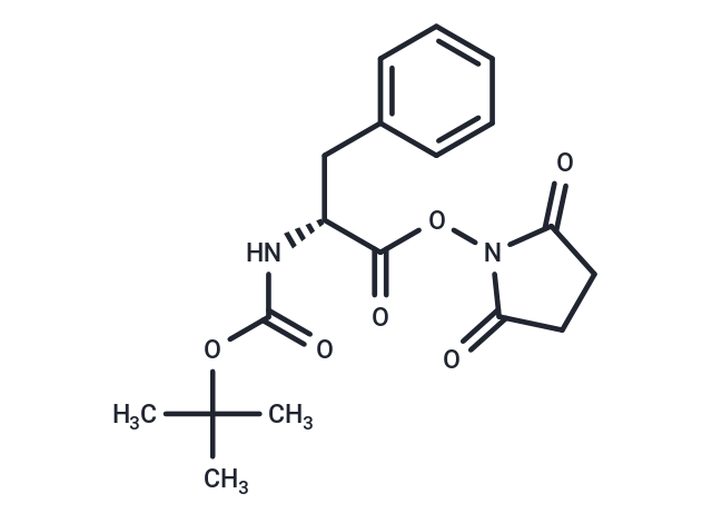 (R)-2,5-Ddioxopyrrolidin-1-yl 2-((tert-butoxycarbonyl)amino)-3-phenylpropanoate