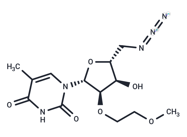 5’-Azido-5’-deoxy-2’-O-(2-methoxyethyl)-5-methyluridine