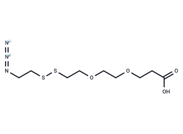 Azido-C2-SS-PEG2-C2-acid