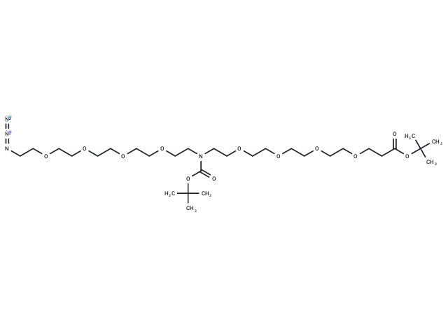 N-(Azido-PEG4)-N-Boc-PEG4-Boc