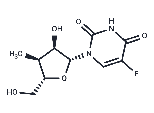 3’-Deoxy-3’-a-C-methyl-5-fluorouridine