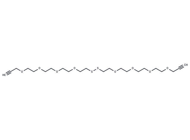 Alkyne-PEG4-SS-PEG4-alkyne