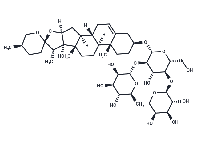 Glucopyranoside,(3beta,25R)-17-hydroxyspirost-5-en-3-yl