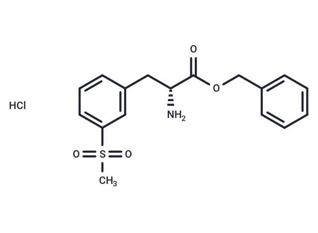 (R)-Benzyl 2-amino-3-(3-(methylsulfonyl)phenyl)propanoate hydrochloride