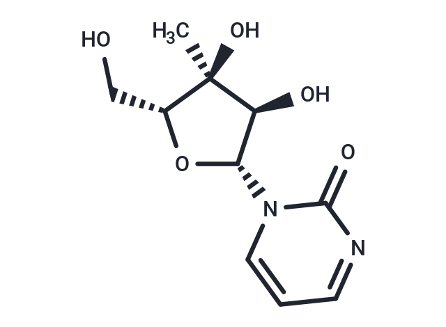 4-Deoxy-3’-beta-C-methyluridine