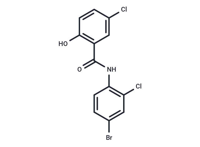 N-(4-bromo-2-chlorophenyl)-5-chloro-2-hydroxybenzamide