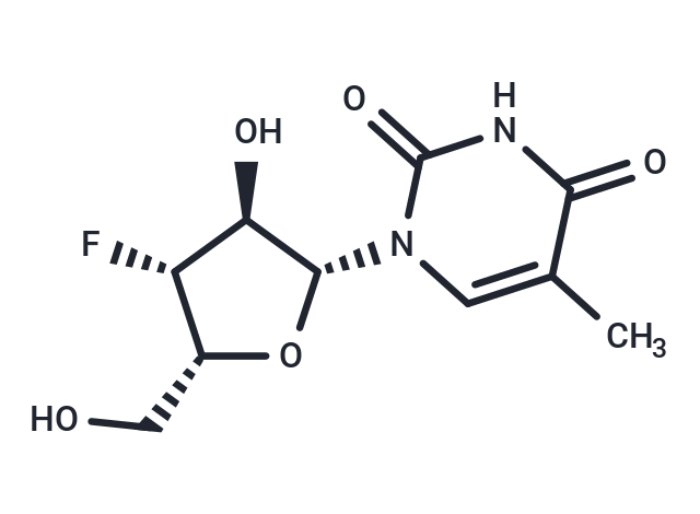 3’-Deoxy-3’-fluoro-5-methyl-xylo-uridine