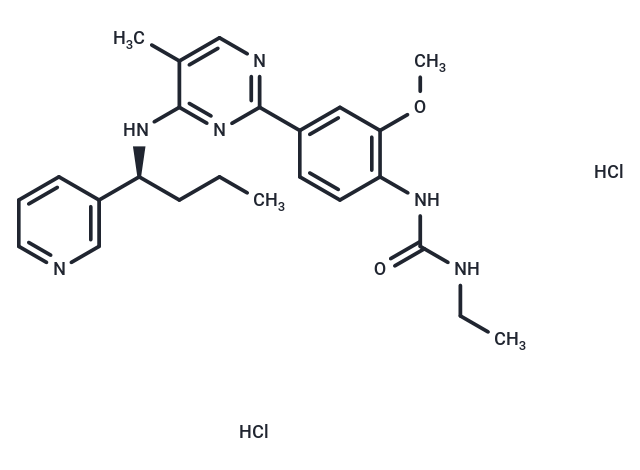 Lexibulin dihydrochloride