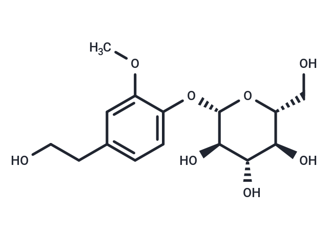 Homovanillyl alcohol 4-O-glucoside