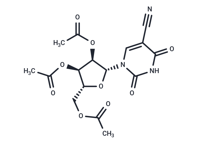 2’,3’,5’-Tri-O-acetyl-5-cyanouridine