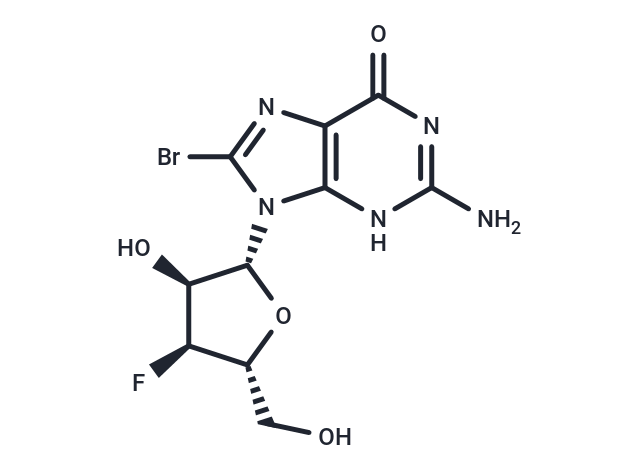 8-Bromo-3’-deoxy-3’-fluoroguanosine