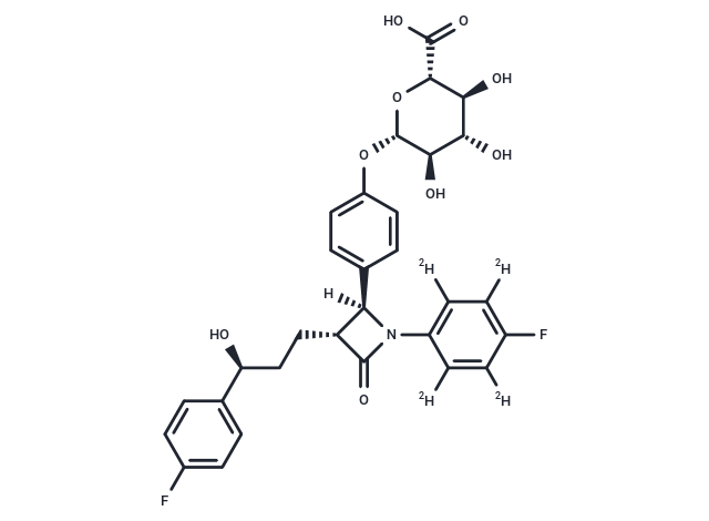 Ezetimibe-d4 Phenoxy ß-D-Glucuronide