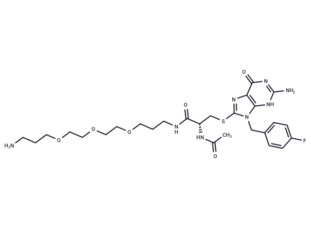 FBnG-(Cys-acetamide)-CH2-PEG3-CH2-CH2-CH2-NH2