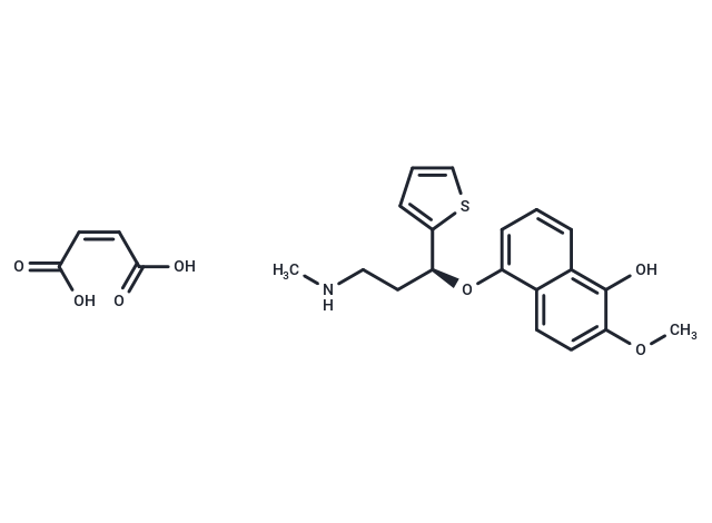 (S)-5-hydroxy-6-methoxy Duloxetine maleate